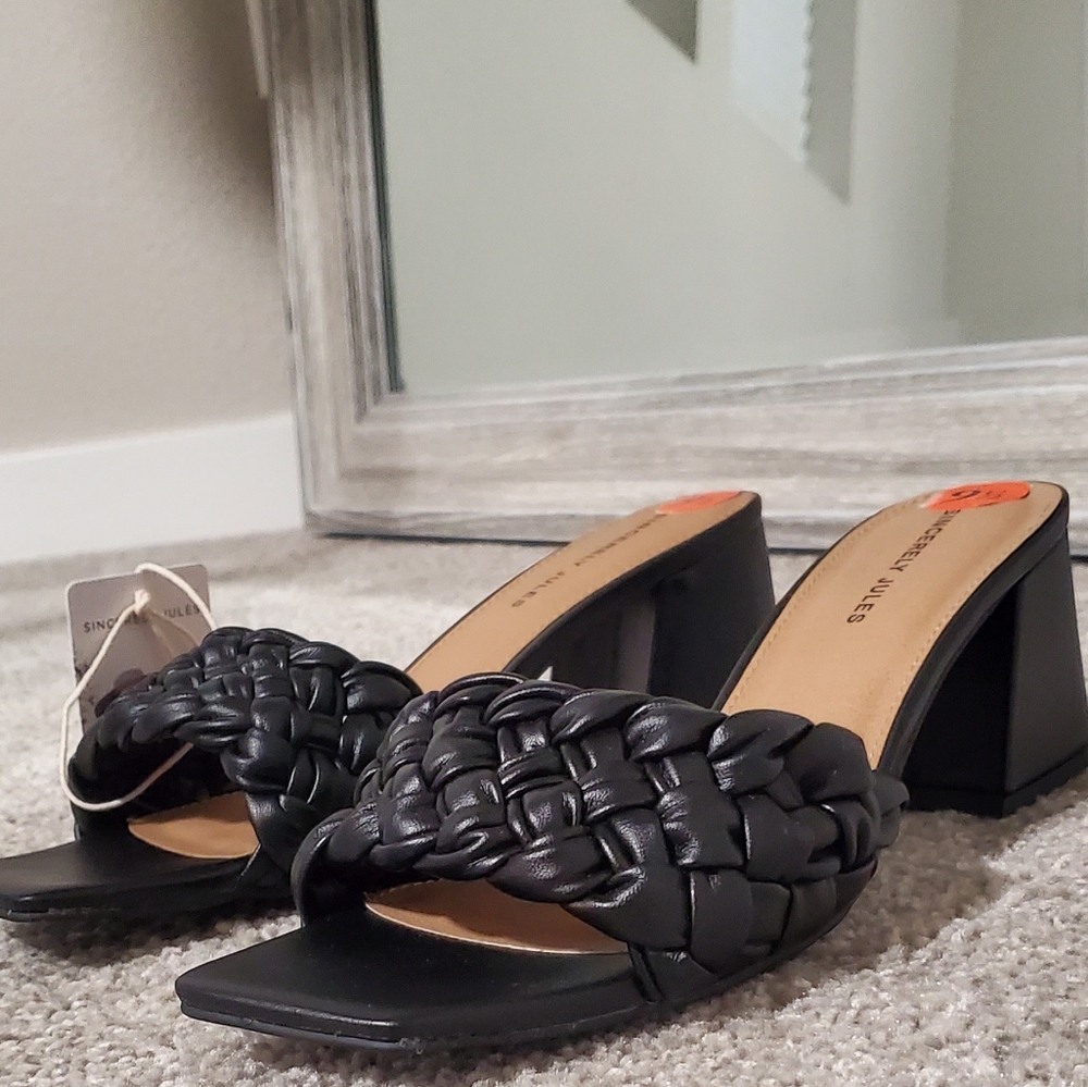 Braided sandals